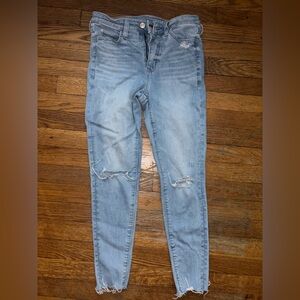 American Eagle Outfitters Light Blue Skinny Jeans